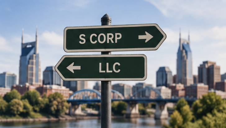 S Corp vs. LLC in Tennessee: What Franklin Business Owners Need to Know Before Choosing