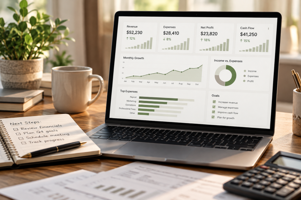 Turn Your Monthly Bookkeeping Into a CEO Scoreboard